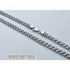 Woven byzantine solid 925 sterling silver necklace chain mens heavy garibaldi bismark