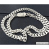 Curb cuban 925 sterling silver necklace chain mens