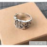 Celtic knot ring mens 925 sterling silver signet heavy