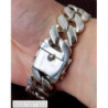 Sterling silver curb cuban bracelet mens heavy huge wide