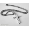 Cross pendant 925 sterling silver men boy, maltese cross, biker rocker pendant cross