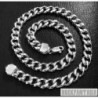 Curb cuban 925 sterling silver necklace chain mens heavy wide