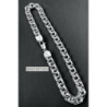 garibaldi heavy silver chain necklace