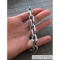 Anchor heavy wide solid 925 sterling silver bracelet chain mens lobster clasp gift