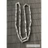 Exclusive mens necklace solid 925 sterling silver chain round artisan handmade casting